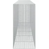Gabionas su 3,5 mm viela ir 5x10 cm tinkleliu 600x100x200 cm