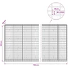 Gabionas su 3,5 mm viela ir 5x10 cm tinkleliu 750x50x200 cm