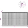 Gabionas su 3,5 mm viela ir 5x2,5 cm tinkleliu 400x30x200 cm