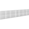 Gabionas su 3,5 mm viela ir 5x2,5 cm tinkleliu 950x20x200 cm