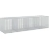Gabionas su 3,5 mm viela ir 5x2,5 cm tinkleliu 400x100x100 cm