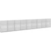Gabionas su 3,5 mm viela ir 5x2,5 cm tinkleliu 900x30x150 cm