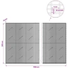 Gabionas su 3,5 mm viela ir 5x2,5 cm tinkleliu 1100x10x200 cm
