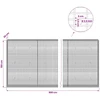 Gabionas su 3,5 mm viela ir 5x2,5 cm tinkleliu 900x30x150 cm