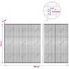Gabionas su 3,5 mm viela ir 5x2,5 cm tinkleliu 950x10x150 cm