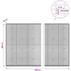 Gabionas su 3,5 mm viela ir 5x2,5 cm tinkleliu 900x20x200 cm