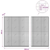 Gabionas su 3,5 mm viela ir 5x2,5 cm tinkleliu 1200x20x200 cm