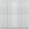 Gabionas su 3,5 mm viela ir 5x2,5 cm tinkleliu 200x30x200 cm