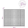 Gabionas su 3,5 mm viela ir 5x2,5 cm tinkleliu 250x20x200 cm