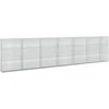 Gabionas su 3,5 mm viela ir 5x2,5 cm tinkleliu 650x30x150 cm