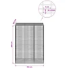 Gabionas su 3,5 mm viela ir 5x2,5 cm tinkleliu 150x100x200 cm