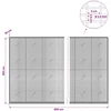 Gabionas su 3,5 mm viela ir 5x2,5 cm tinkleliu 800x20x200 cm