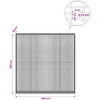 Gabionas su 3,5 mm viela ir 5x2,5 cm tinkleliu 200x30x200 cm