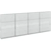 Gabionas su 3,5 mm viela ir 5x2,5 cm tinkleliu 400x20x150 cm
