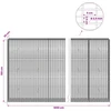 Gabionas su 3,5 mm viela ir 5x2,5 cm tinkleliu 1050x30x150 cm