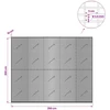 Gabionas su 3,5 mm viela ir 5x2,5 cm tinkleliu 250x10x200 cm