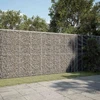 Gabionas su 3,5 mm viela ir 5x2,5 cm tinkleliu 500x30x200 cm
