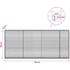 Gabionas su 3,5 mm viela ir 5x2,5 cm tinkleliu 350x30x150 cm