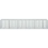 Gabionas su 3,5 mm viela ir 5x2,5 cm tinkleliu 550x100x100 cm