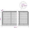 Gabionas su 3,5 mm viela ir 5x2,5 cm tinkleliu 1000x100x150 cm