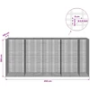 Gabionas su 3,5 mm viela ir 5x2,5 cm tinkleliu 450x100x200 cm