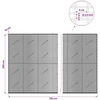 Gabionas su 3,5 mm viela ir 5x2,5 cm tinkleliu 750x10x200 cm