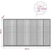 Gabionas su 3,5 mm viela ir 5x2,5 cm tinkleliu 350x30x200 cm