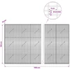 Gabionas su 3,5 mm viela ir 5x2,5 cm tinkleliu 1150x10x150 cm