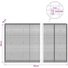 Gabionas su 3,5 mm viela ir 5x2,5 cm tinkleliu 750x30x150 cm