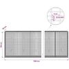 Gabionas su 3,5 mm viela ir 5x2,5 cm tinkleliu 1150x30x100 cm