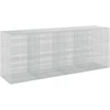 Gabionas su 3,5 mm viela ir 5x2,5 cm tinkleliu 400x100x150 cm