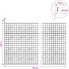 Gabionas su 5 mm viela ir 10x10 cm tinkleliu 700x10x200 cm