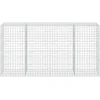 Gabionas su 5 mm viela ir 10x10 cm tinkleliu 400x100x200 cm