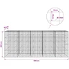 Gabionas su 5 mm viela ir 10x10 cm tinkleliu 500x30x200 cm