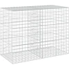 Gabionas su 5 mm viela ir 10x10 cm tinkleliu 200x100x150 cm
