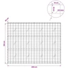 Gabionas su 5 mm viela ir 10x10 cm tinkleliu 200x20x150 cm