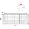 Gabionas su 5 mm viela ir 10x10 cm tinkleliu 150x100x50 cm