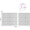 Gabionas su 5 mm viela ir 10x10 cm tinkleliu 850x10x150 cm