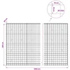 Gabionas su 5 mm viela ir 10x10 cm tinkleliu 1200x30x200 cm
