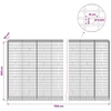 Gabionas su 5 mm viela ir 5x10 cm tinkleliu 1150x50x200 cm