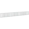 Gabionas su 5 mm Viela ir 5x10 cm Tinkleliu 900x30x100 cm