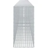 Gabionas su 5 mm Viela ir 5x10 cm Tinkleliu 1000x50x100 cm