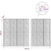 Gabionas su 5 mm Viela ir 5x10 cm Tinkleliu 650x10x200 cm