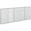 Gabionas su 5 mm Viela ir 5x10 cm Tinkleliu 250x20x100 cm