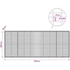 Gabionas su 5 mm viela ir 5x10 cm tinkleliu 500x30x200 cm