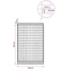 Gabionas su 5 mm viela ir 5x10 cm tinkleliu 100x50x150 cm