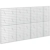 Gabionas su 5 mm Viela ir 5x10 cm Tinkleliu 350x10x200 cm