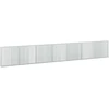 Gabionas su 5 mm viela ir 5x2,5 cm tinkleliu 700x20x100 cm