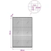 Gabionas su 5 mm viela ir 5x2,5 cm tinkleliu 100x20x150 cm