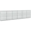 Gabionas su 5 mm viela ir 5x2,5 cm tinkleliu 600x30x150 cm
